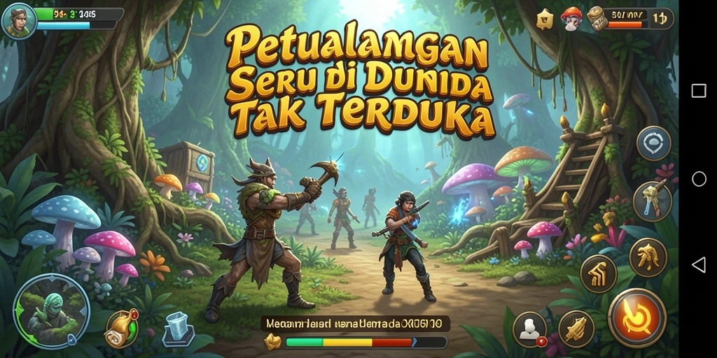Tampilan gameplay 3446 yang menakjubkan dan penuh petualangan.