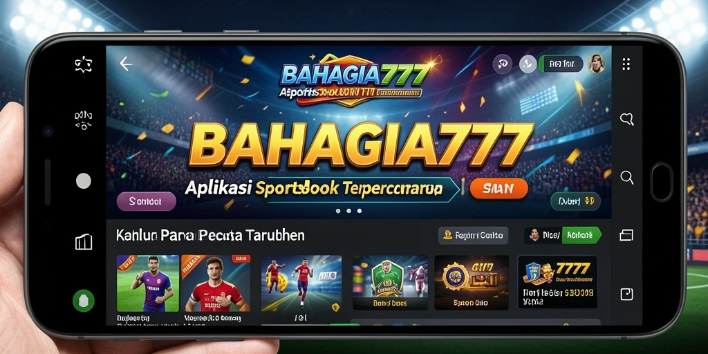 Tampilan gameplay menarik dalam aplikasi Sportsbook BAHAGIA777.