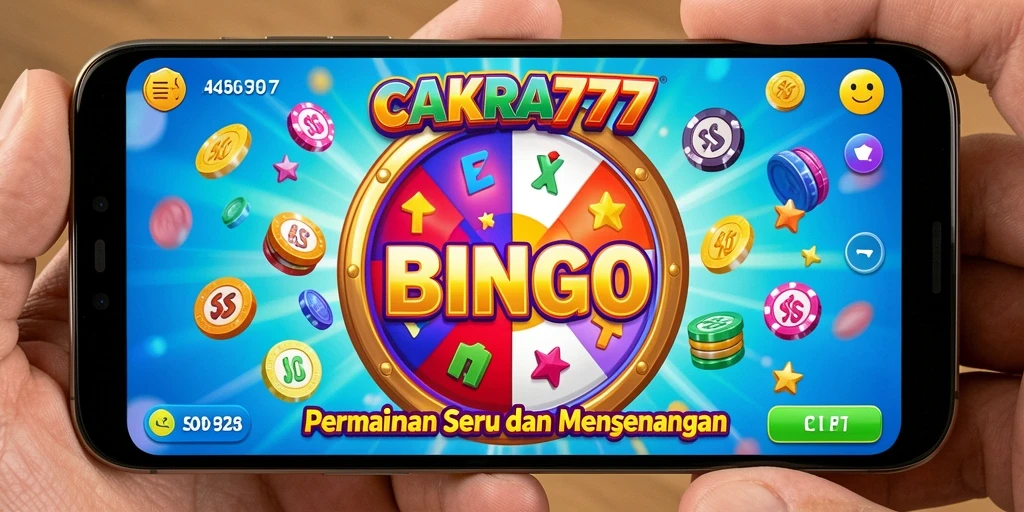 Screenshot gameplay CAKRA777 yang menampilkan keseruan bermain Bingo.
