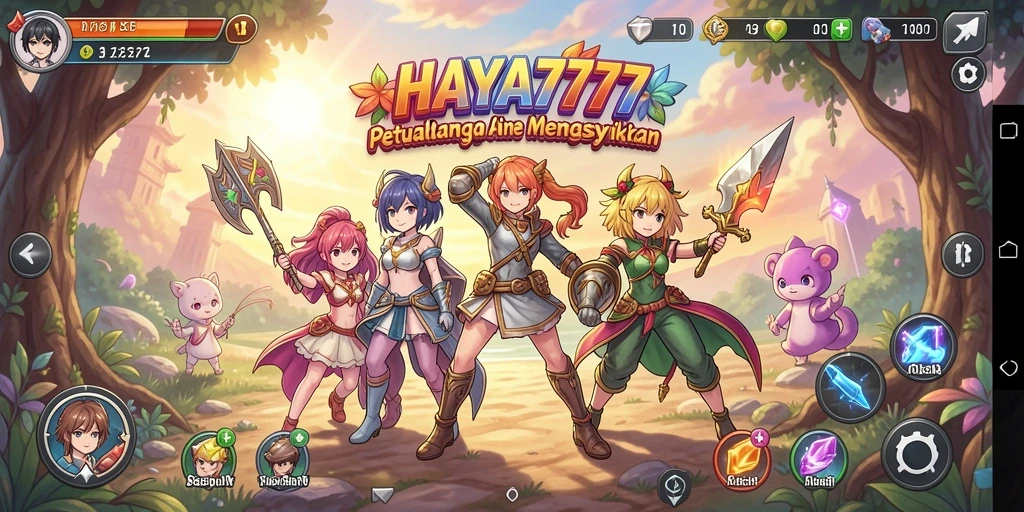 Screenshot HAYA777 menunjukkan aksi seru dalam dunia Anime.