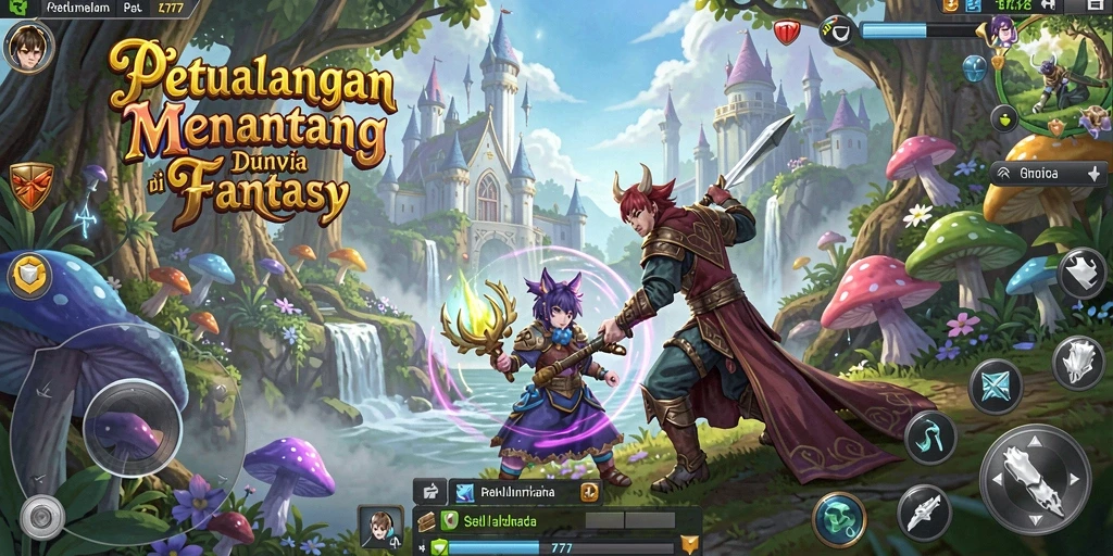 Tangkapan layar L777 menampilkan aksi petualangan yang mendebarkan.