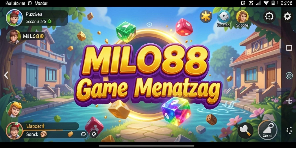 Tampilan gameplay menarik dari MILO88 yang memacu adrenalin.