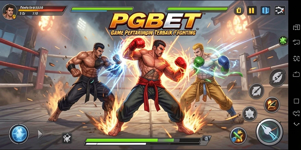 Tampak serunya gameplay PGBET dalam pertempuran Fighting.