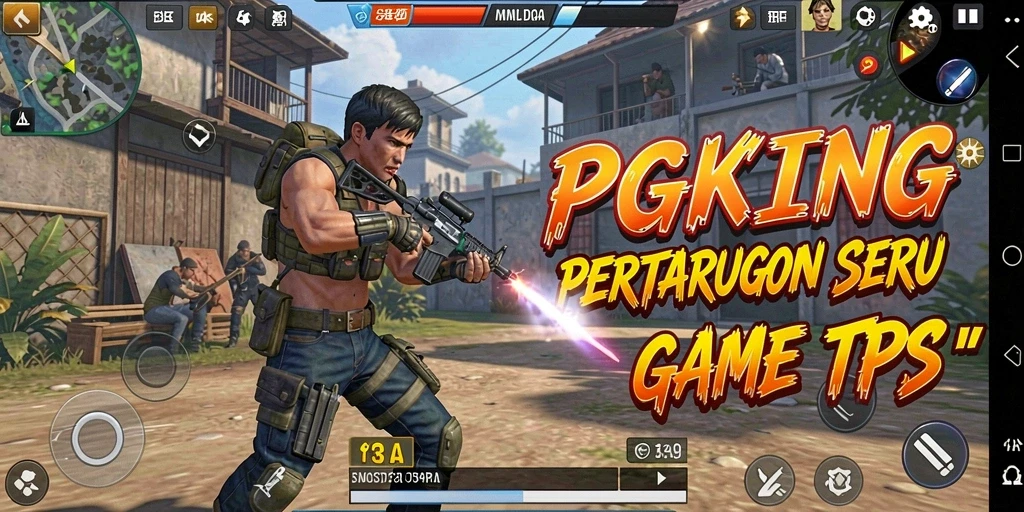 Tampilan gameplay PGKING yang menarik dan mendebarkan.