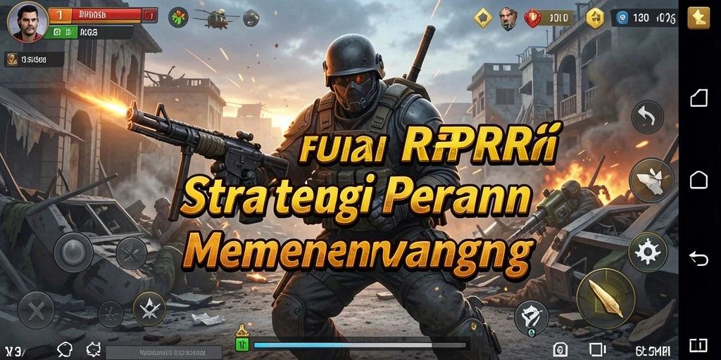 Tampilan gameplay RPRR yang menampilkan strategi tempur yang mendebarkan.