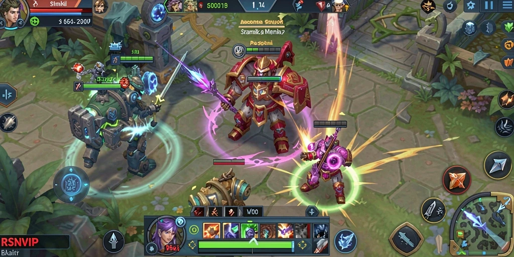 Gameplay menarik RSNVIP dengan karakter dan strategi yang beragam.