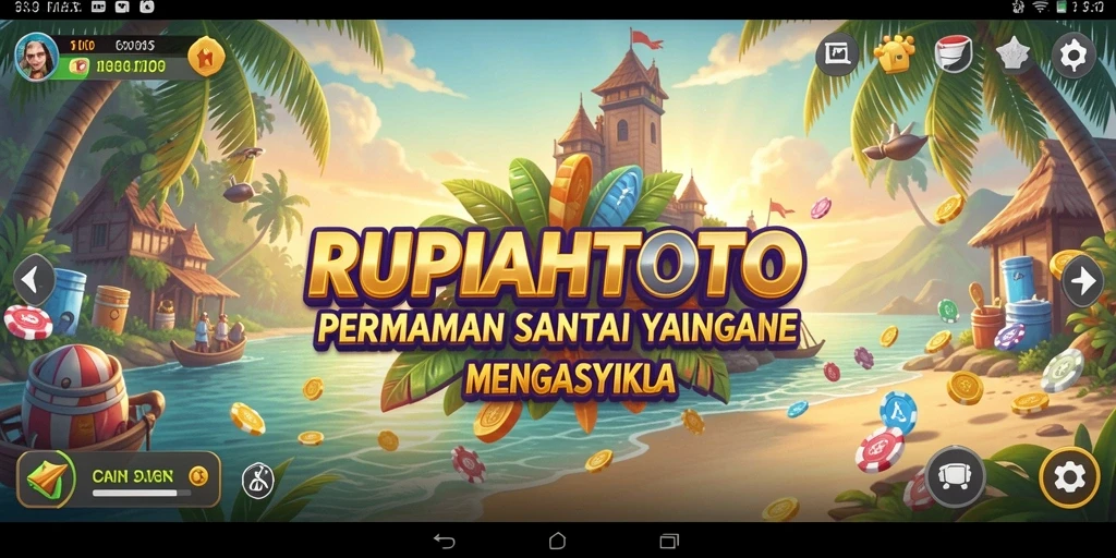Screenshot gameplay RUPIAHTOTO yang menunjukkan keseruan permainan casual.