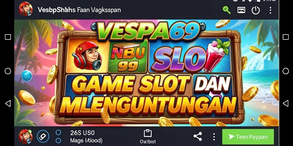 Tampilan gameplay VESPA69 yang menarik dan seru.